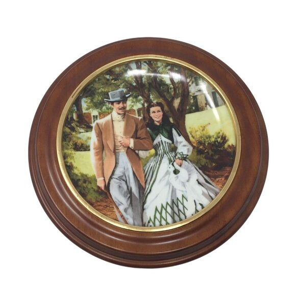 Home To Tara by Howard Rogers Vintage Collectible Plate - Picture 1 of 5